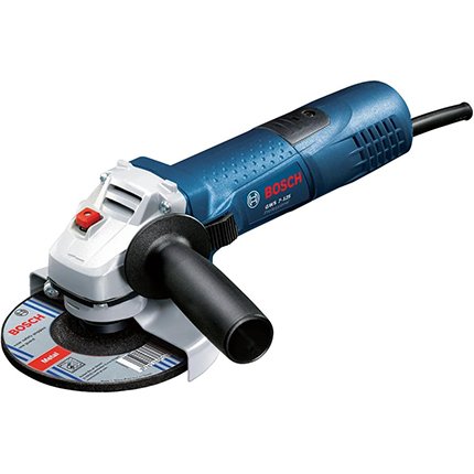 Meuleuse angulaire Bosch Professional GWS 7-125 720W avec disque 125 mm, compacte et puissante pour meulage et découpe du métal
