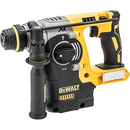 Perforateur burineur sans fil DeWalt DCH273N-XJ 18V XR SDS-Plus avec poignée latérale, outil électroportatif puissant pour béton, pierre et maçonnerie