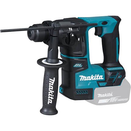 Perforateur burineur sans fil Makita SDS-Plus 18V LXT Li-Ion Brushless avec poignée latérale, outil électroportatif compact pour perçage et burinage béton